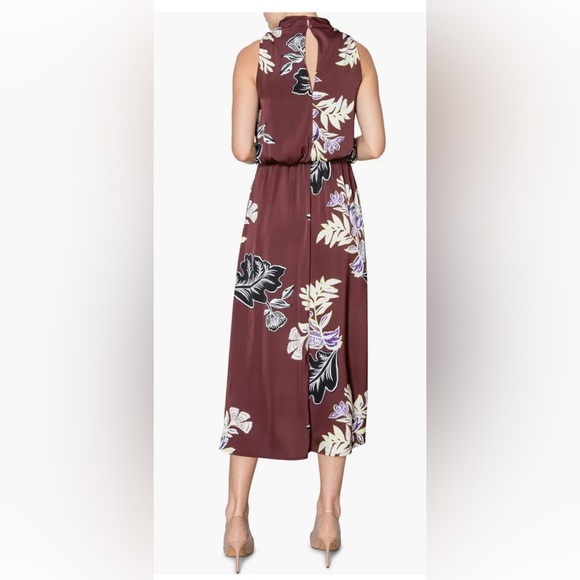 NWT Mellodqy Nordstrom Placed Floral Print Sleeveless Dress , size M - Picture 9 of 10